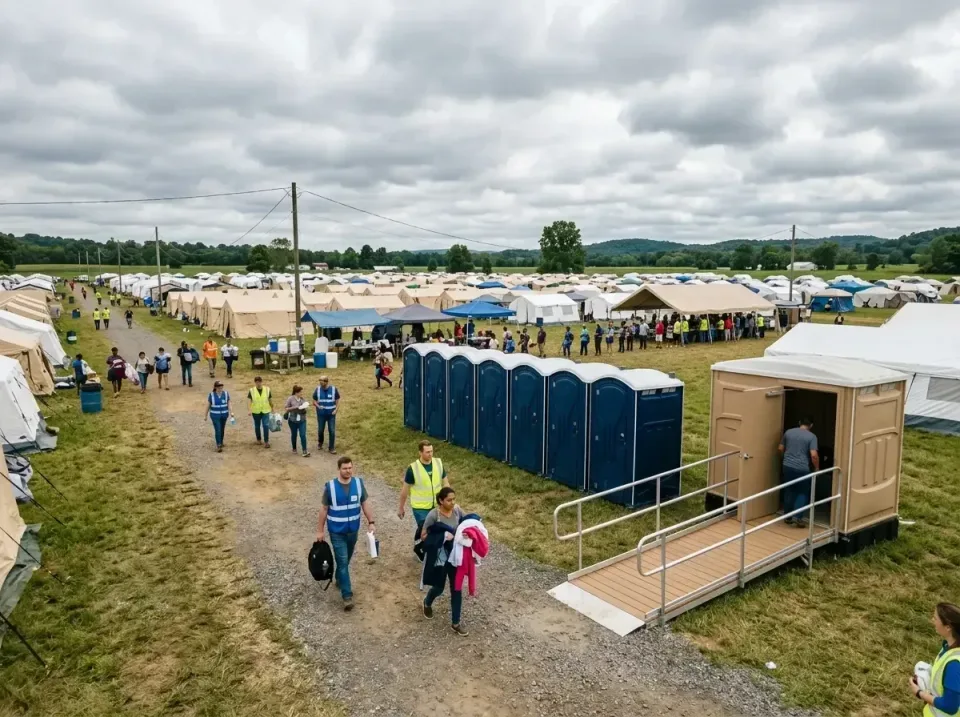 disaster-relief-camp-restrooms-010 — frequently asked questions, Dumpster & Portable Bathrooms Rental in Chillicothe, OH